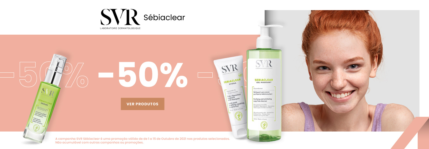 SVR Sébiaclear -50% SVR Sébiaclear -50%