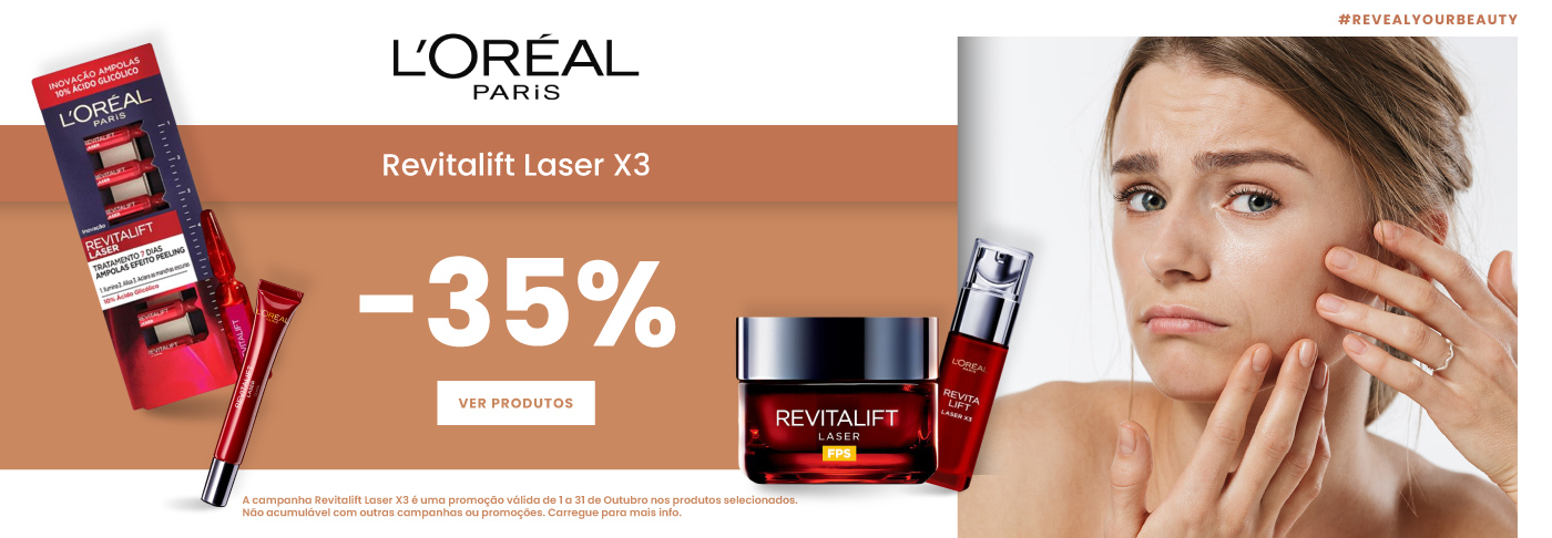 Promo L'Oréal Revitalift Laser X3 Promo L'Oréal Revitalift Laser X3