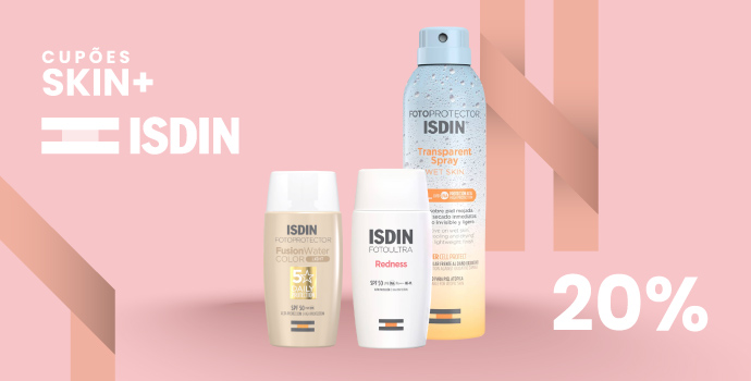 Cupão Skin+ | ISDIN Solares