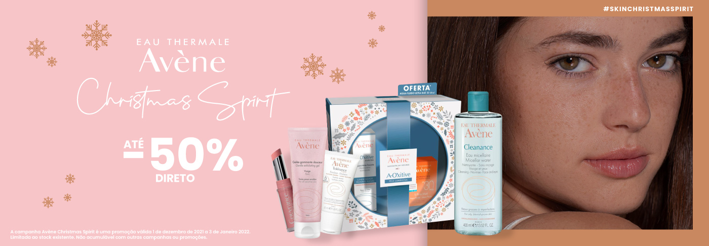 Avène Christmas Spirit até -50% Avène Christmas Spirit até -50%