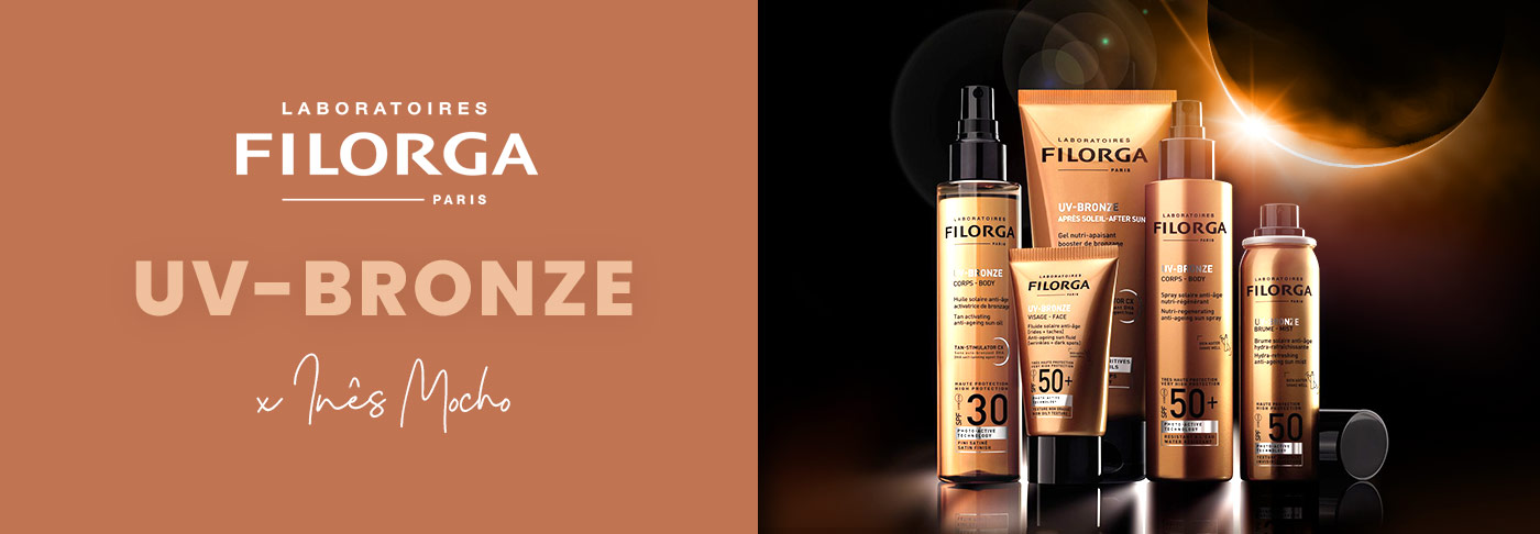 Filorga UV-Bronze x Inês Mocho Filorga UV-Bronze x Inês Mocho