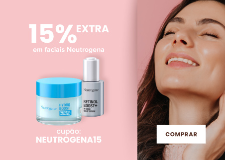 15% Extra em faciais Neutrogena