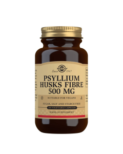 Solgar Fibra de Psílio 500mg Cápsulas Vegetais 200unid.