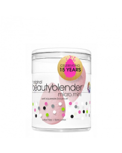 BeautyBlender Esponja Micro Mini Edição Especial Limitada 15 anos 2unid.