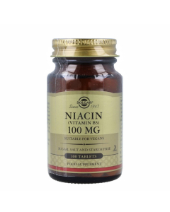 Solgar Niacina 100mg Comprimidos 100unid.