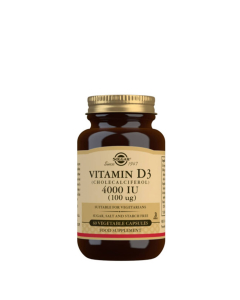 Solgar Vitamina D3 4000UI (100µg) Cápsulas Vegetais 60unid.