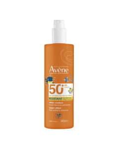 Avène Protetor Solar Spray Corpo Criança e Familia SPF50+ 400ml