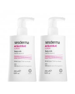 Sesderma AcGlicolic Pack Classic Leite Corporal 2x200ml