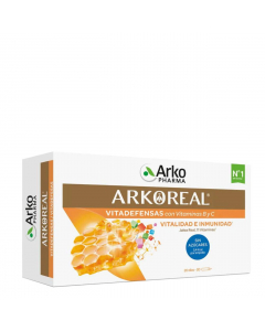 Arkoreal Geleia Real Vitaminada Sem Açúcar Ampolas 20unid.