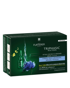 René Furterer Triphasic Ampolas Queda de Cabelo Reacional 12unid.