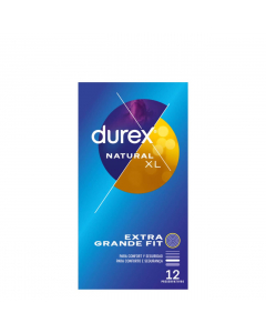Durex Preservativos Natural XL 12unid.