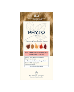 Phyto Phytocolor Coloração Permanente 8.3 Louro Claro
