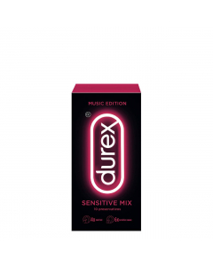 Durex Music Edition Sensitive Mix Preservativos 10unid.