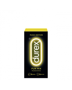 Durex Music Edition Fun Mix Preservativos 10unid.