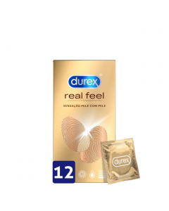 Durex Real Feel Preservativos 12unid.