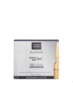 Martiderm Platinum Photo-Age HA+ Ampolas Antienvelhecimento