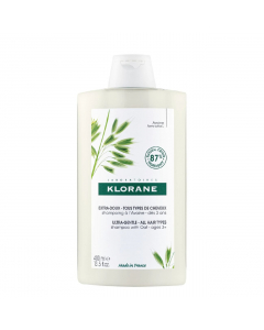 Klorane Leite de Aveia Shampoo Extra Suave 400ml