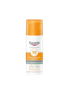 Eucerin Sun Oil-Control Tinted Gel-Creme SPF50+ Tom Claro 50ml