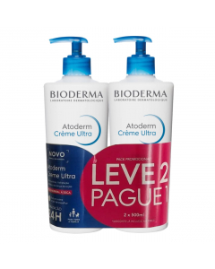 Bioderma Atoderm Duo Creme Ultra Preço Especial 2x500ml