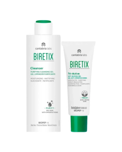 Biretix Pack Anti-Imperfeições Cleanser + Tri-Active Gel