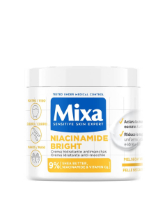 Mixa Niacinamide Bright Creme Hidratante Antimanchas 400ml