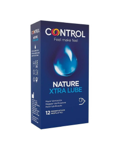 Control Adapta Extra Lube Preservativos Lubrificados 12unid.