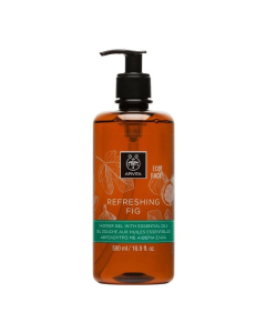 Apivita Refreshing Fig Gel de Banho Ecopack 500ml