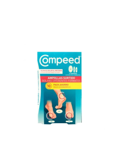 Compeed Pensos Bolhas Diferentes Formatos Pack Económico 10un.