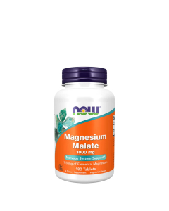 Now Magnesium Malate Comprimidos Fadiga Muscular 180un.