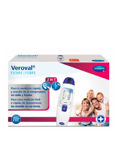 Veroval DS 22 Termómetro Infravermelhos 2-em-1 Ouvido/Testa 1unid.