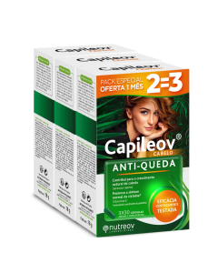 Nutreov Capileov Pack Cápsulas Queda de Cabelo 3x30unid.