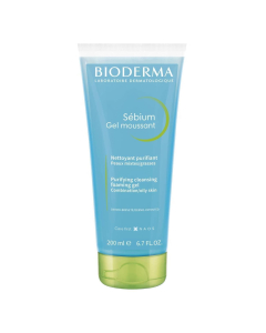 Bioderma Sébium Moussant Gel de Limpeza Purificante 200ml