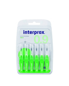 Interprox Escovilhão Flexível Micro 0.9mm Remoção de Biofilme 6un.