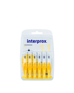 Interprox Escovilhão Flexível Mini 1.1mm Limpeza Interdentária 6un.