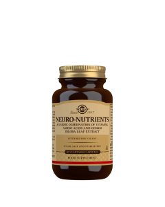Solgar Neuro-Nutrientes Cápsulas Vegetais 60un.