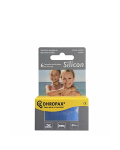 Ohropax Tampões Ouvidos Silicone Medicinais 6un.