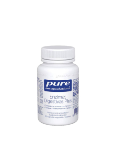 Pure Encapsulations Enzimas Digestivas Plus Cápsulas Lactose 90un.