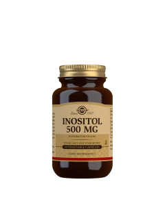 Solgar Inositol 500mg Cápsulas Vegetais 50unid.