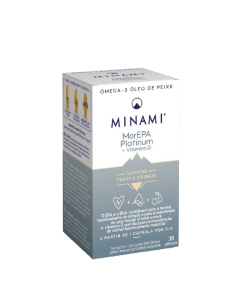 Minami MorEPA Platinum Cápsulas Ómega-3 30un.