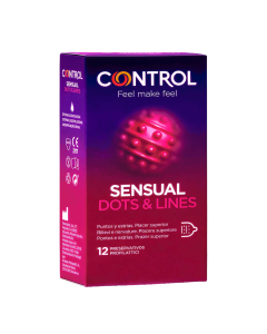 Control Touch & Feel Pontos e Estrias 12un.