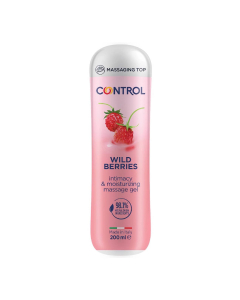 Control 3-em-1 Gel Massagem Wild Berries 200ml