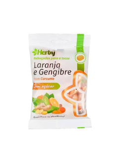 Herby Rebuçados Laranja e Gengibre com Curcuma Tosse 60g