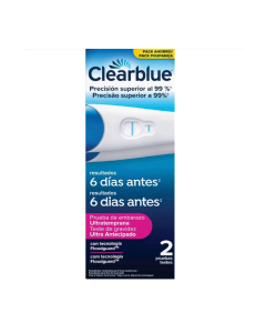 Clearblue Teste de Gravidez 6 Dias 2un.
