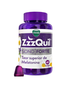 Zzzquil Sono Forte Gomas Melatonina 60unid.