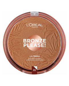 L’Oréal Paris Bronze Please! La Terra Bronzer Pó Bronzeador Rosto e Corpo