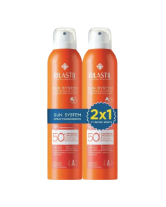 Rilastil Sun System Spray Transparente SPF50+ 200ml  Pack Promocional 2unid.