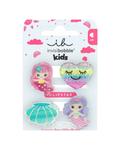 Invisibobble Kids Clipstar Mermaid Dreams  Molas de Cabelo 4unid.