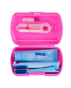 Curaprox Ortho Kit de Viagem Rosa