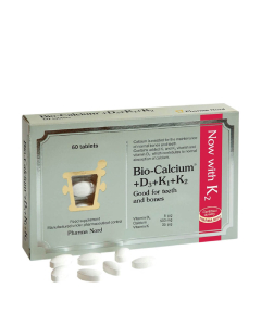 BioActivo Cálcio+D3+K1+K2 Suplemento 60unid.