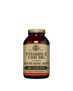 Solgar Vitamina C 1500mg Comprimidos Sistema Imunitário 180un.